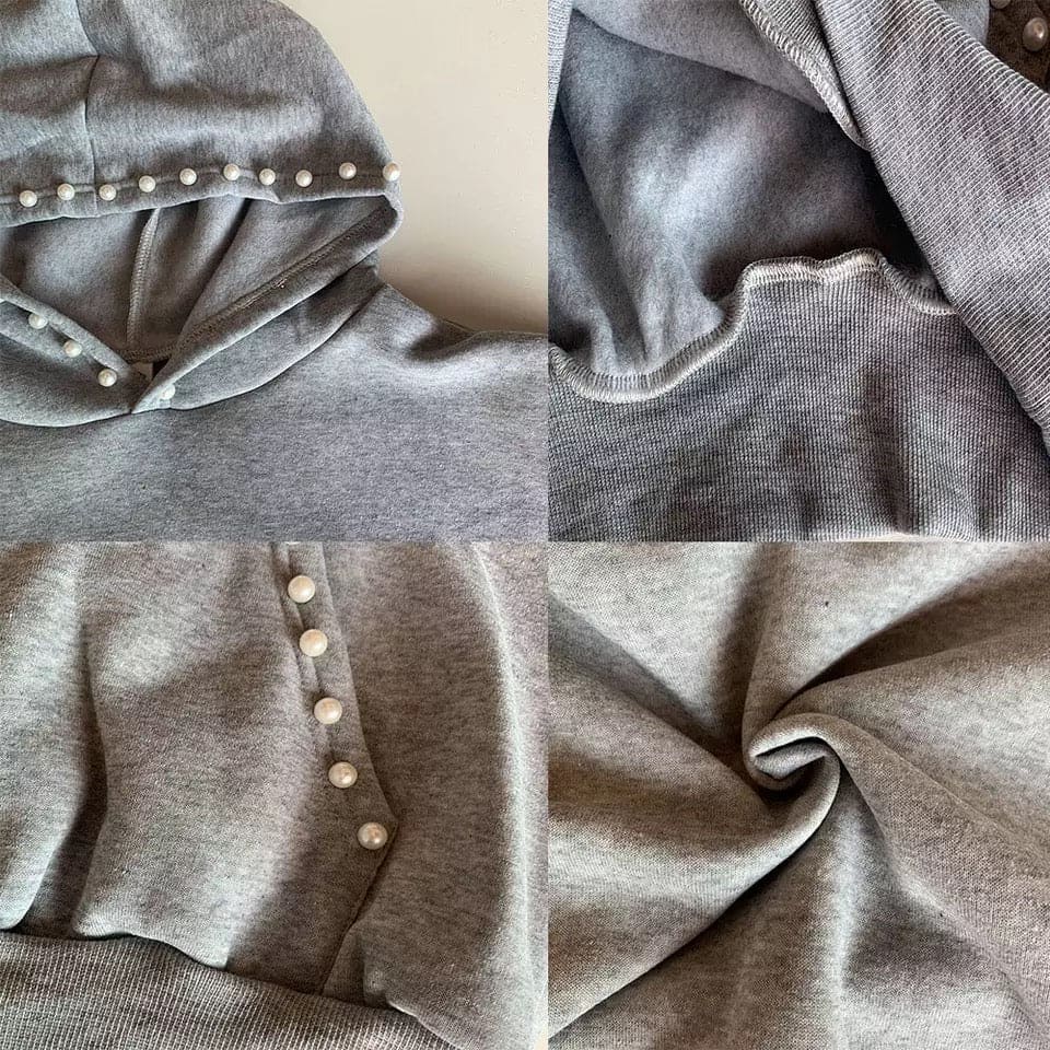 Casual Pearl Winter Warm Hoodies Casual Pearl Winter Warm Hoodies